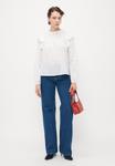 Блуза Vero Moda Tall VMTRINE, Snow White/White - фото 2