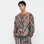 CLOT Оливковый зеленый свитшот Men's Olive Green - фото 4