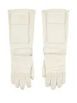 Перчатки с карманами Mm6 Maison Margiela, белый - фото