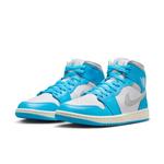 Кроссовки 1 mid 'dark powder blue' Air Jordan, синий - фото 3