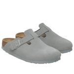 Birkenstock Boston Suede 'Pure Sage' - фото 2