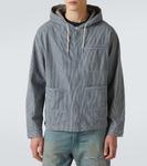 Клетчатая хлопковая рубашка-оверсайз RRL, Navy Multi - фото 3