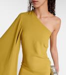 Платье макси на одно плечо Sifnos Taller Marmo, Citron - фото 4