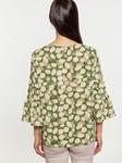 Блузка Usha, зеленый - фото 3