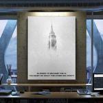 Картина на холсте Hustling Sharks Das 1 %, серый - фото 2