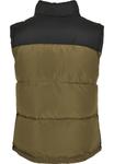 Жилет Urban Classics BLOCK PUFFER VEST, цвет Black/Tiniolive - фото 7