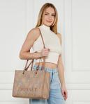 Сумка шоппер Twin-Set текстильная, мультиколор - фото 2