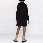 Платье женское Mm6 Maison Margiela с принтом, черный - фото 3