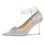 Ainer-cat Ainer cat High Heels Women's Silver - фото 11