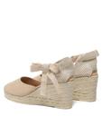 Эспадрильи Manebi Low Wedge M 1.1 WL, бежевый - фото 3