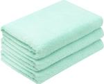 Банные полотенца Zollner 00000084 3er-Set, мята - фото