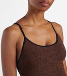 Купальник Pamela Hunza G, Metallic Chocolate/ Black - фото 4