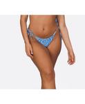 Плавки бикини Moroccan Dream с завязками по бокам OOSC, синий - фото