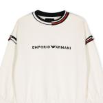 Свитер SS24 цвета айвори детский EMPORIO ARMANI - фото 4