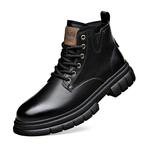 Брюки-мартин мужские Cachiotti, черные, с набивкой - фото 8