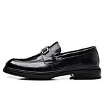 Мужские туфли YEDANI черные на низком ходу - фото