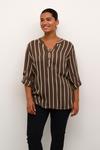 Блузка KAFFE CURVE Sida, цвет Sepia - фото 2