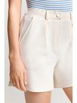 Тканевые шорты Rich & Royal, кремовый - фото 4