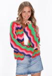 Кардиган IZIA Cardigan, Blue Multicolor/Multi-Coloured - фото