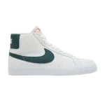 Кеды Nike Zoom Blazer Mid ISO SB 'White Pro Green', белый - фото
