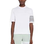 Футболка THOM BROWNE с принтом 4 Bar Stripe 2003, морской синий - фото 4