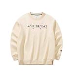 Свитшот баскетбольной коллекции Anta унисекс лунно-белый - фото