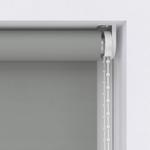 Рулонная штора блекаут 60/190 см, серый - фото 3