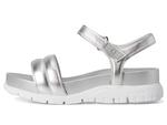 Сандалии Cole Haan Zerogrand Ankle Strap Sandals, цвет Silver Metallic/White - фото 4