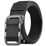 Воинский холщовый ремень мужской 3,5 см - фото