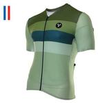 Джерси LeBram Izoard с коротким рукавом, хаки, регулируемый крой - фото