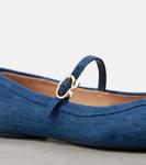 Туфли Мэри Джейн от Carla Denim Gianvito Rossi, Mid Blue - фото 5