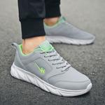 Мужские кроссовки Low Top Green Binary, Gray Green - фото 5