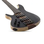 Бас-гитара Schecter Charles Berthoud CB-4 для левшей, цвет See-Thru Natural и Black Satin - фото 2