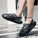 Сабо мужские Caritesport, черный/зеленый - фото 24