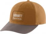 Carhartt мужская кепка Canvas Rugged Patch, Carhartt Brown - фото