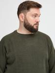 Свитер BLEND Sweater, темно-зеленый - фото 3
