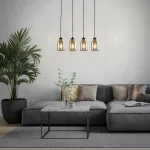 Подвесной светильник Briloner, черный - фото 2