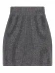 Мини-юбка в рубчик Givenchy, серый - фото 2