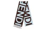 Шарф вязаный унисекс FENDI - фото