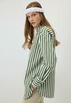 Блуза Touché Privé STRIPED WITH POCKETS, Green - фото 4