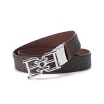 Кожаный ремень с цепью BALLY для мужчин - фото 4