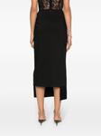 V:PM ATELIER юбка-карандаш Satine длины миди, черный - фото 4