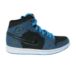 Кроссовки Air Jordan 1 Retro 'Laser Blue', черный - фото