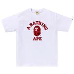 Футболка BAPE Color Camo College 'White/Red', белый - фото