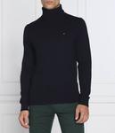 Водолазка мужская Tommy Hilfiger с добавлением кашемира, синий - фото