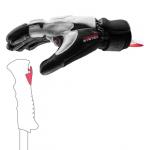 Горнолыжные перчатки унисекс Leki Griffin Prime 3D - белые/черные/графитовые - фото 3