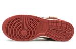 Женские кроссовки для скейтбординга Nike Dunk, Burgundy - фото 5