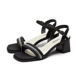 Шлепанцы женские Rich Birds, черный - фото 4