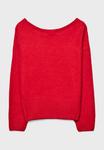 Джемпер Stradivarius SOFT-TOUCH BOAT NECK SWEATER, Red - фото 7