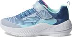 Кроссовки SKECHERS KIDS Microspec Advance, цвет Light Grey, Aqua - фото 4